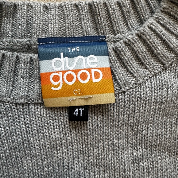 Dune Good Gray Kids Camp Sweater - Picture 4 of 5